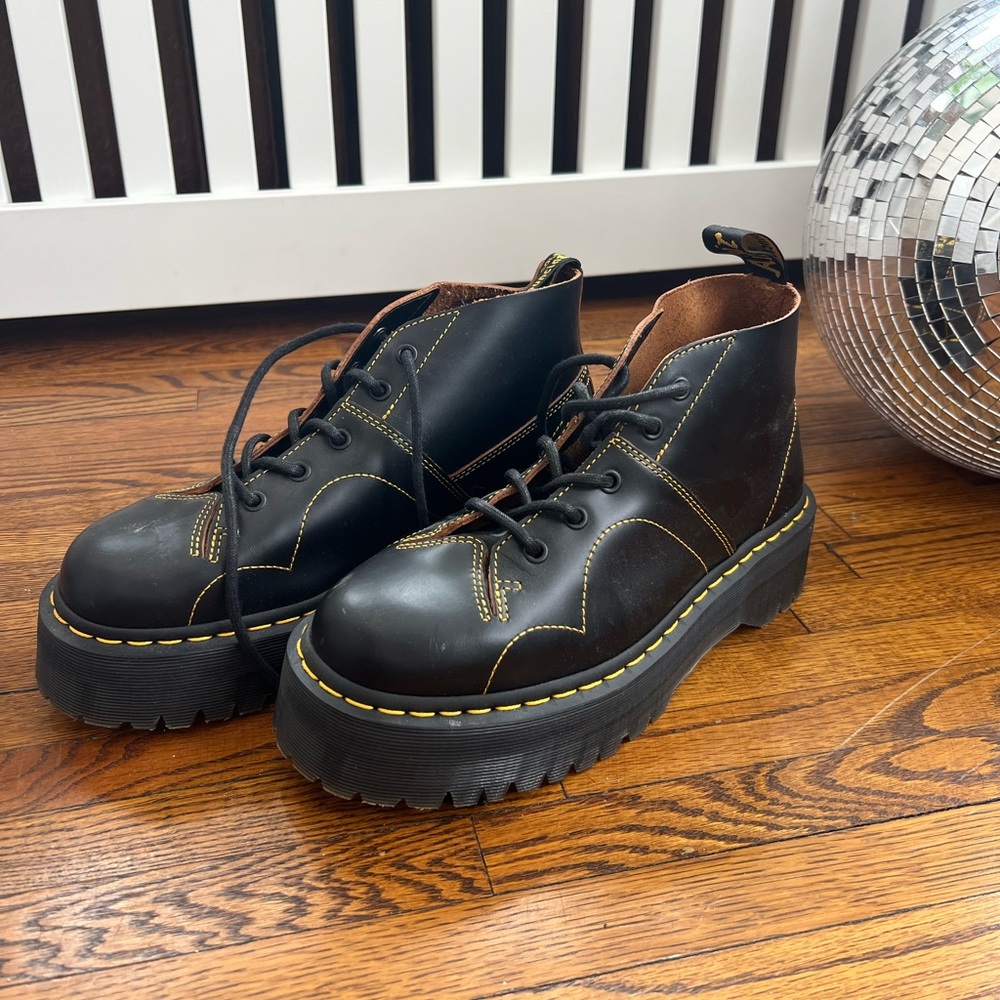 Doc Marten CHURCH PLATFORM MONKEY BOOTS